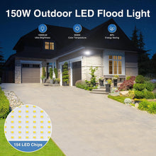 Load image into Gallery viewer, SZPOWER 150W Flood Lights Outdoor Waterproof IP65