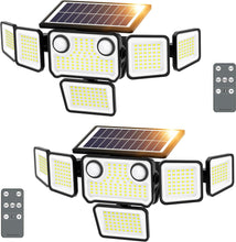 Load image into Gallery viewer, SZPOWER 6 Heads Solar Flood Lights
