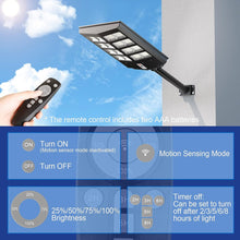 Load image into Gallery viewer, SZPOWER 1000W Solar Street Light Outdoor Waterproof IP66