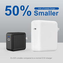 Load image into Gallery viewer, SZPOWER 65W 61W GaN USB C PD Wall Charger