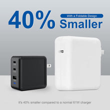 Load image into Gallery viewer, SZPOWER 65W 3 Port USB C PD Wall Charger