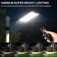 Load image into Gallery viewer, SZPOWER 1200w Solar Street Lights Outdoor Waterproof
