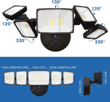 Load image into Gallery viewer, SZPOWER 55W LED Flood Lights Outdoor Waterproof IP65
